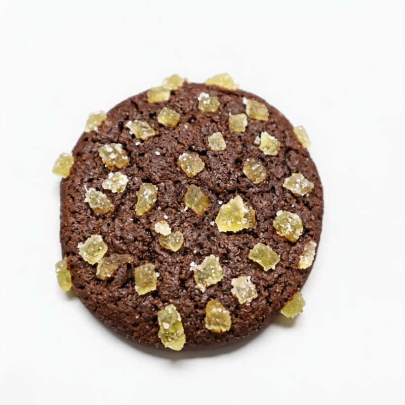 Chocolate Cookie with Candy Ginger (6pack)
